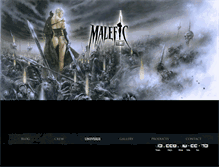 Tablet Screenshot of malefictime.com